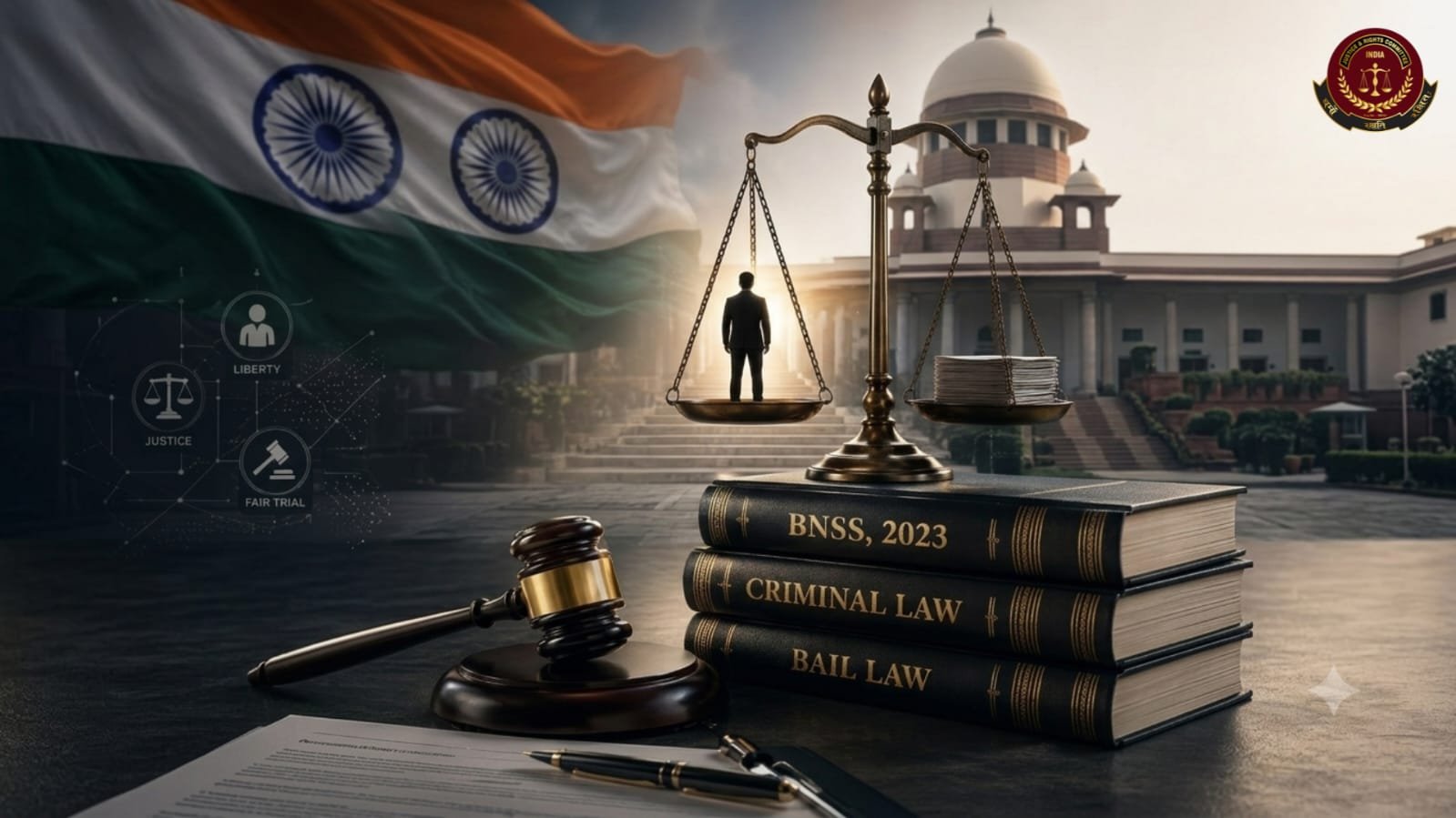 You are currently viewing Law of Bail in India under the New Criminal Laws (BNSS)